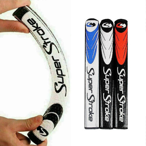 (Red Black, 5) Super Stroke Fatso 5.0 Putter Grip - Golf Stability Enhanced 2