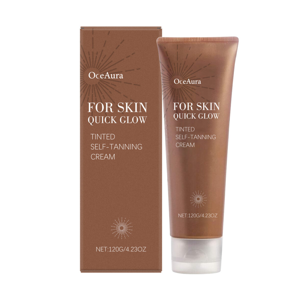 Cream Oceaura Facial And Body Darkening Summer Sunless Darkening Refreshing Wheat-Colored Skin Darkening