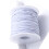 Cordón elástico para pulseras, 0,8 mm, color blanco 3