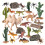 Figurines 24 Pcs Miniature Landscape Animals Decor 1
