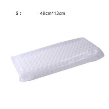 (49X13CM, WHITE) Cat Scat Mat with Spikes, Anti-Digging Deterrent Strip, Pest Repellent Barrier for Gardens, 5 Sizes