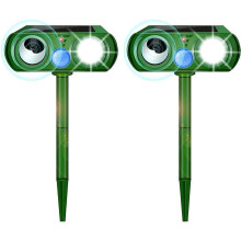 mode Ultrasonic Cat - proof Garden, Cat - proof garden with earth bar, USB or Solar Power