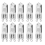 G9 33W Halogen Bulb 230V Warm White 2800K 10 Pack Light Bulbs 1