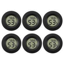 Digitales Hygrometer mit LCD-Display und Thermometer, elektronisches Thermometer und Hygrometer