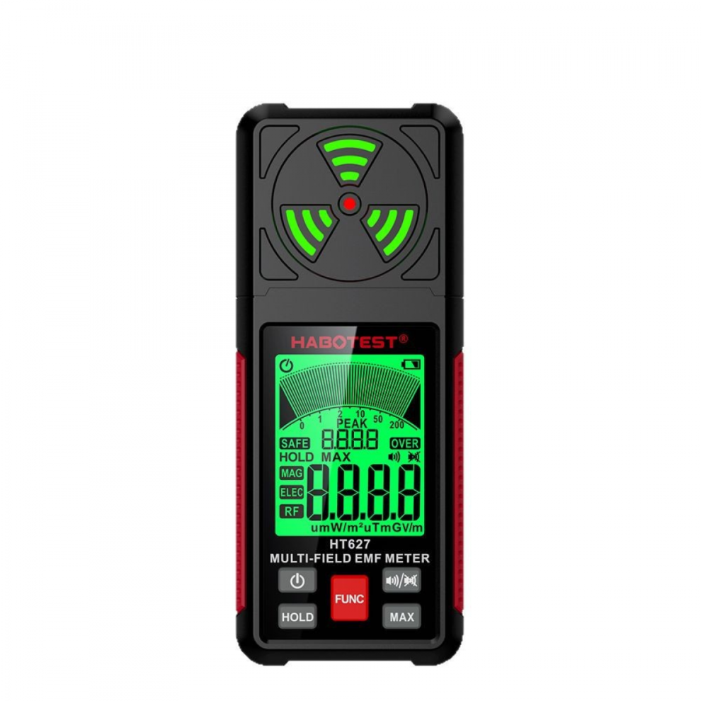 Emf Meter,3 In 1 Emf Detector Electromagnetic Field Radiation Detector For Ef,Mf,Rf,Wifi Signal,Emf Reader For Home 6485316997635
