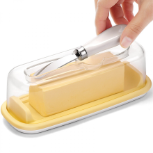 Sacchetti da gallone Tupperware, contenitore per burro sigillato con coperchio, contenitore per burro facile da usare sul bancone o in frigo