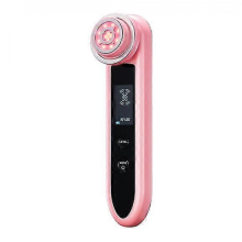 High Frequency Facial Appliance, High Frequency RF Facial Beauty Appliance, Beauty Appliance, RF EMS LED Hot Cold(Pink)