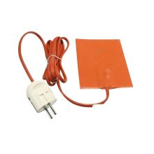 Almohadilla calefactora universal de silicona para motor de coche, 250 W, color naranja, con enchufe europeo - 2025-ss
