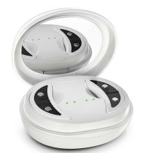 Microstroom oogmassager, roodlichtpuls gezichtsmassage, gezichts- en oogverzorgingsproduct, vermindert donkere kringen.