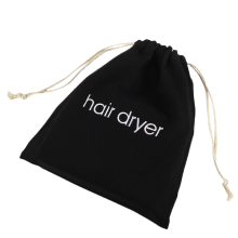Sacoche de rangement pour sèche-cheveux (hôtel/maison) avec cordon de serrage