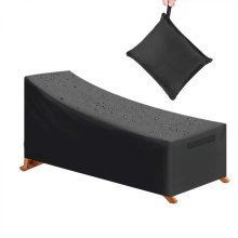 Oxford 210D Schutzhülle für Sonnenliege 210x75x40/80cm - Dreifacher Schutz: wasserdicht/winddicht/UV-beständig