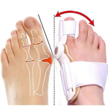 Stück Zehenspreizer zur Korrektur von Großzehen und Fußschmerzen (Hallux valgus) – Orthopädische Fußpflege