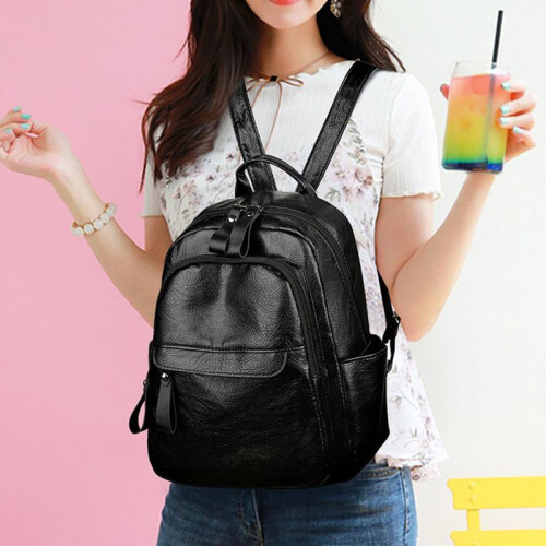 Stylischer schwarzer Rucksack - Perfekt für den täglichen Gebrauch 1