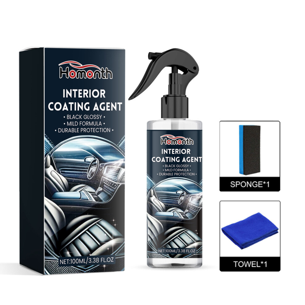 Car Interior Cleaner, Dashboard Seat Leather Multi-Purpose Refurbishment Cleaning And Maintenance Agent 6900054941899