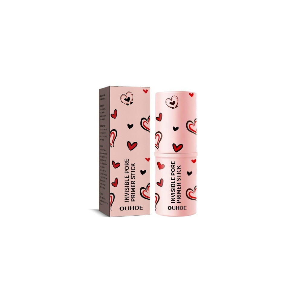 OUHOE pore invisible isolation stick, brighten skin tone, conceal acne marks, invisible pore isolation stick before makeup