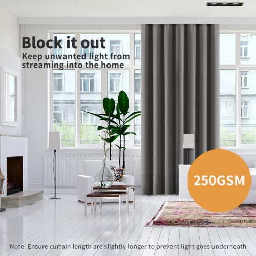 Marlow 2x Thermal Blackout Eyelet 46x72 Grey 2