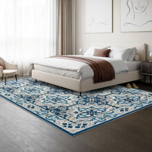 (160 x 230 cm (5 ft. 3 in x 7 ft. 7 in), Luna) Extra Large Rugs Non Slip Area Rug Modern Luxury Living Room Bedroom Carpets