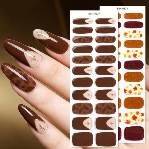 Gels Nail Stickers No Light Required Instants-BSA0342 1