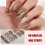Gels Nail Stickers No Light Required Instants-BSA0342 7