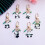 Sweet Bamboo Panda Keychain Charm Stylish And Functional Gift-6 2