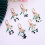 Sweet Bamboo Panda Keychain Charm Stylish And Functional Gift-6 5
