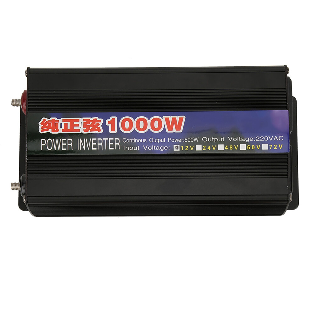 1000W Pure Sine Wave Inverter DC12V-AC220V