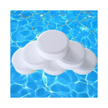 200 tabletas de cloro para piscinas, bañeras y spas, desinfección directa multifuncional.