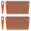 Grass Trimmer Blades for FSA 30 45 57 156 PolyCut, 100 Pack Durable Plastic Replacement Cutters 1