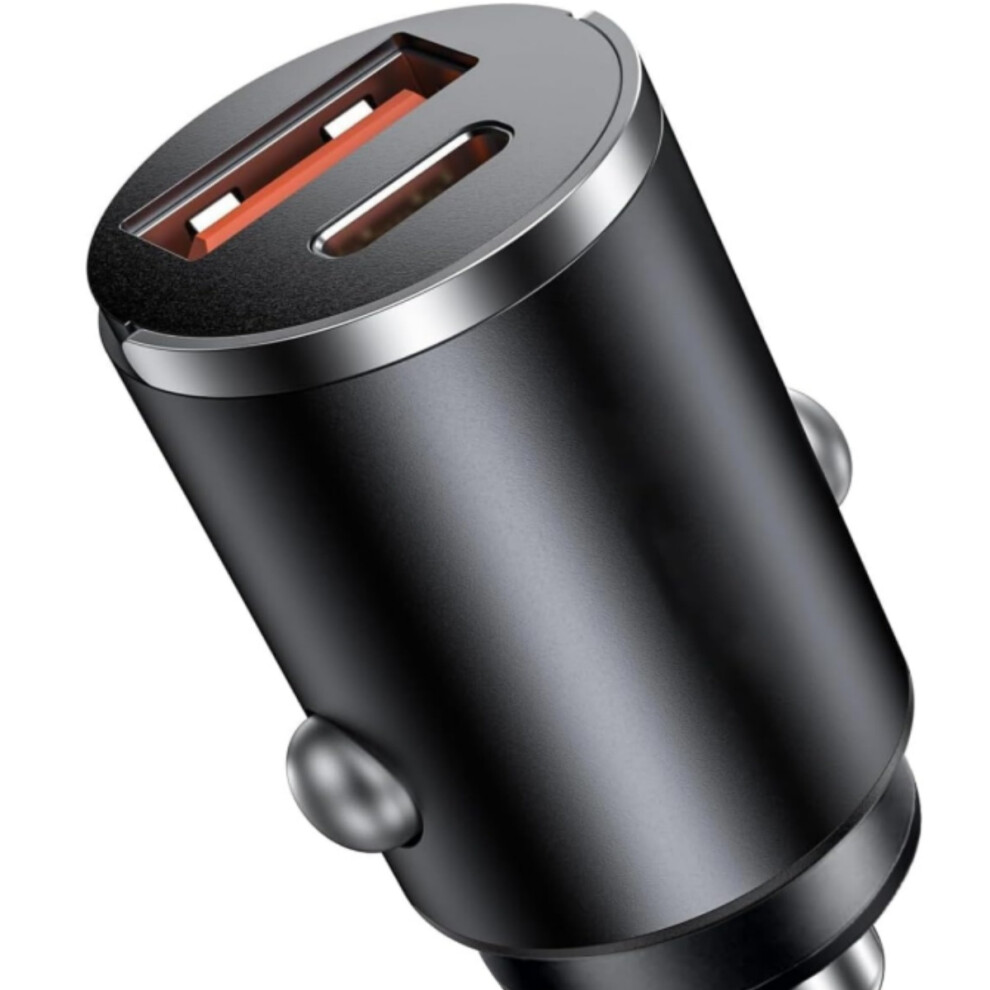 Car Charger Suitable For 100W Super Fast Charging Invisible Pull-Tab Car Charger Car Mobile Phone Charger Cigarette Lighter 9366410239326