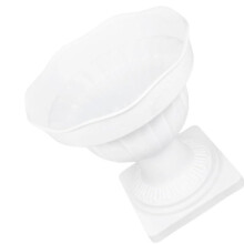 Plastový kvetináč, sukulentná živica, mini kvetináč, vysoký, kreatívny hydroponický, extra veľký priemer, veľký kvetináč_M