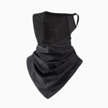 Regalo per la festa del papà: maschera protettiva solare in seta ghiaccio con orecchie pendenti e cappuccio parasole estensibile per at_M