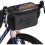 Bolsa frontal para bicicleta, multifuncional, de grande capacidade, compatível com bicicleta elétrica 1