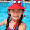 Girls Sun Hat with Neck Flap and Strap 5