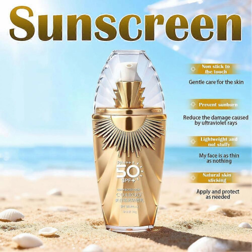 Isolation Sun Cream SPF50 PA+++ Brightening UV Protection Face Moisturizer 2