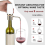 Electric Wine Aerator Pourer Automatic Smart Decanter Dispenser Rechargeable With -usb Cable A 4