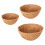 Outdoor Coconuts Hanging Planter Decorative Gardens-12 inches 2