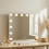 Vanity Hollywood Mirror with Dimmable Lights-14/18 LED Bulbs 3 Colour Modes Touch Control 1