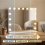 Vanity Hollywood Mirror with Dimmable Lights-14/18 LED Bulbs 3 Colour Modes Touch Control 6