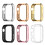 Smartwatch couverture antichoc PC boîtier de montre pour-Rose 2