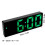 Alarm clock - Silent electronic clock - Digital mirror - Time/date/temperature display - Elegant design 2