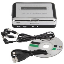 Marchelec USB Cassette Player/MP3 Converter - Silver