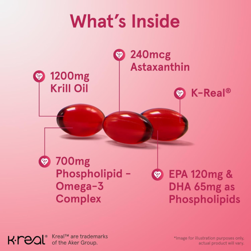 Jarrow Formulas, Aceite de Krill, 120 Softgels 1