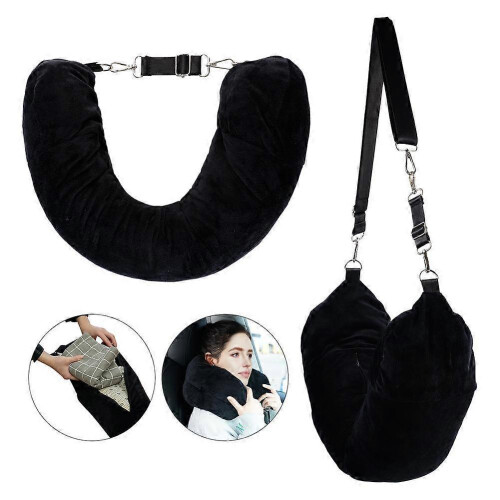 Travel Pillow Stuffable Transformable Expandable Carry-On Travel Pillowcase 1