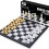Chess Set - HOMNOBLE - Deluxe Chess Set - Foldable - Portable - ABS Plastic 2
