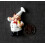 Extra-large 3D chef magnets for refrigerator, decorative and practical, set of 6 3