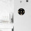 Refrigerator Magnets, Self-Adhesive Wall Clock, Digital Souvenir, White PZCC 2