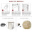 Magnetic Mosquito Net - 120x120cm - Ultra Fine Mesh - Automatic Closure - White 4