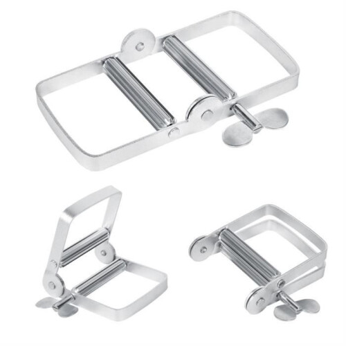 VINGVO Toothpaste Squeezer Aluminum Tube Dispenser Tool for Squeezing Hand Cream and Toothpaste 1