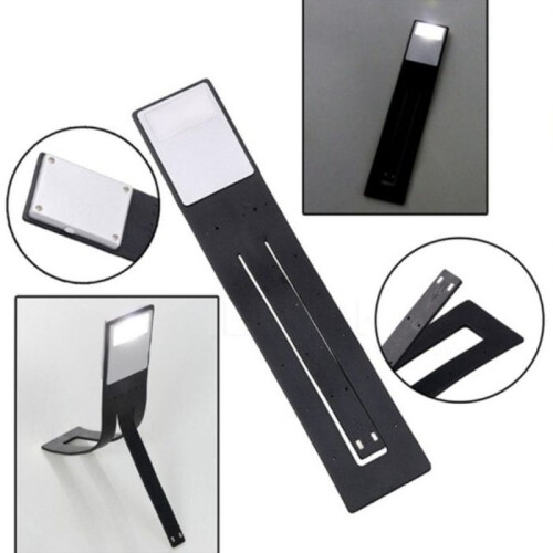 LED Clip-on Reading Light with Solid Switch, Multifunctional Book Light: Bookmark, Reading Light for Books, E-reader, etc. 1