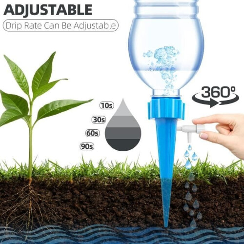 Irrigation System - 20 pcs - Adjustable Drip Irrigation - Speed Control - Automatic Watering 1